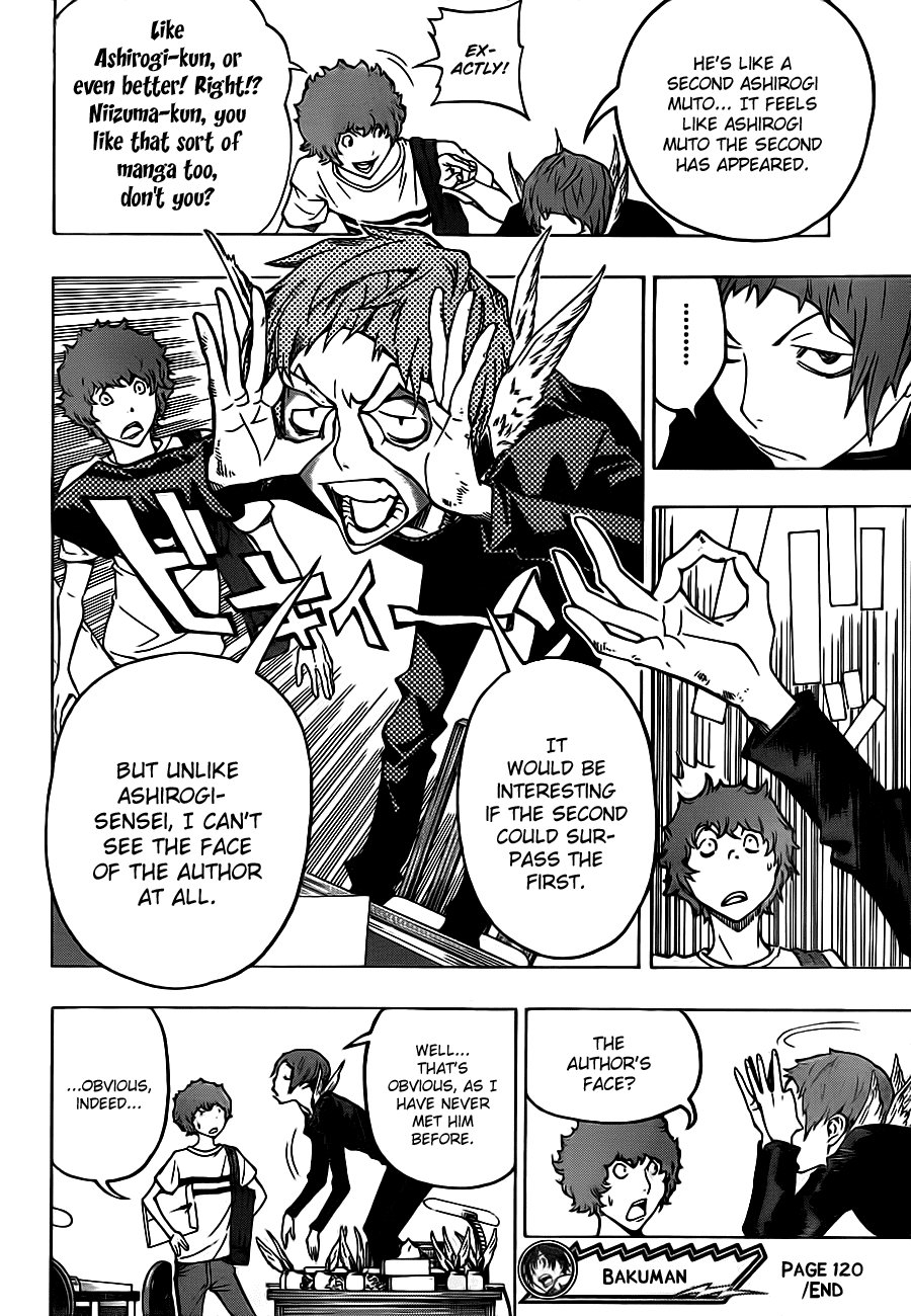 Bakuman Chapter 120 page 18 - Chapter 120: The Internet And Faces