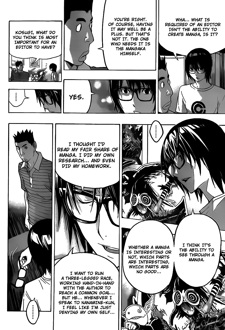 Bakuman Chapter 122 page 10 - Chapter 122: Psychological Warfare and Catchphrases