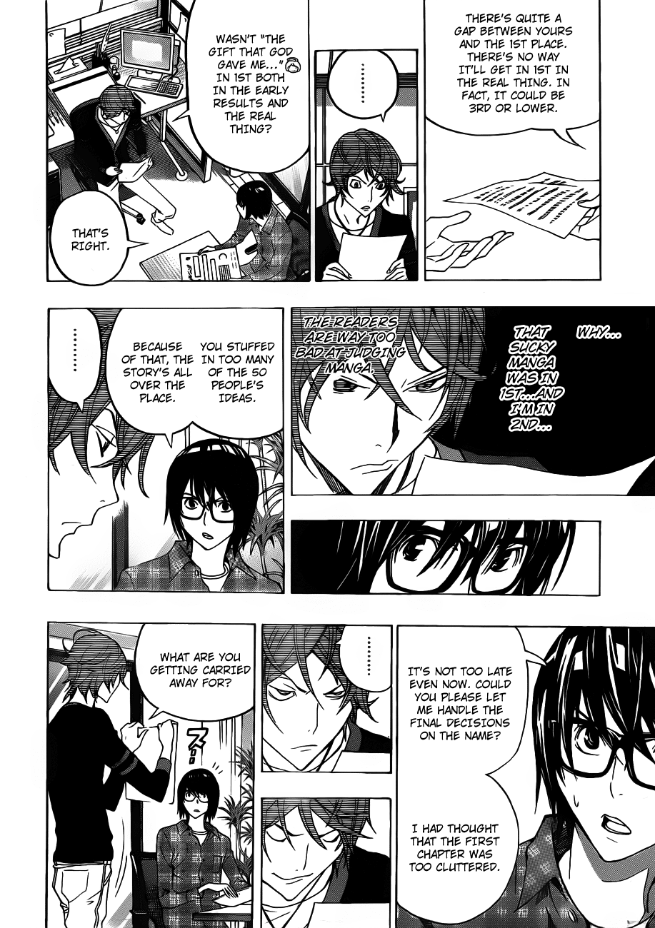 Bakuman Chapter 123 page 16 - Chapter 123: Pizza And Tea