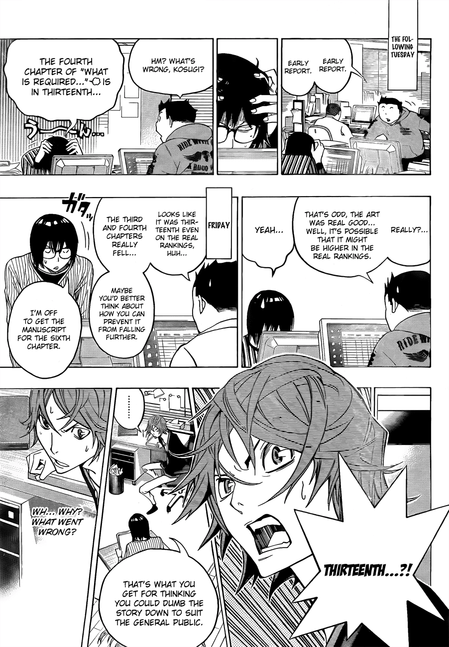 Bakuman Chapter 124 page 12 - Chapter 124: Eyamination And Provocation