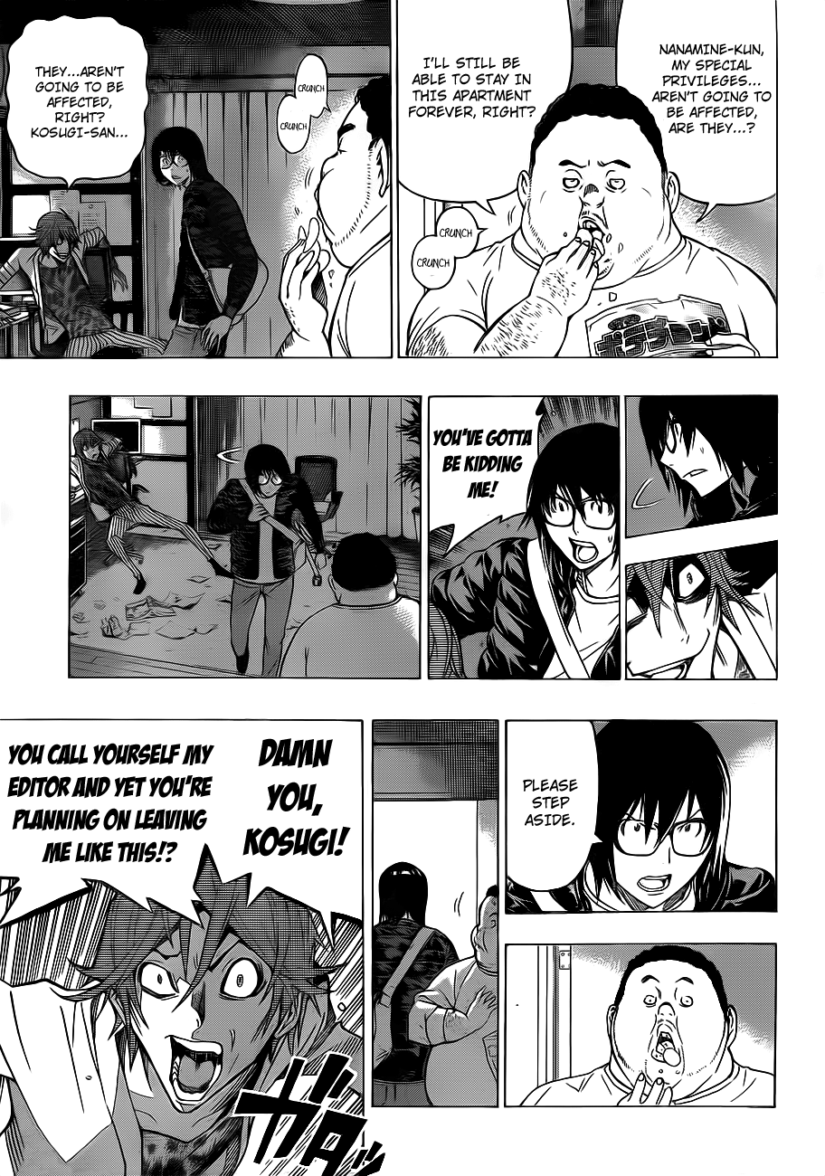 Bakuman Chapter 125 page 16 - Chapter 125: Impatience and Comeback
