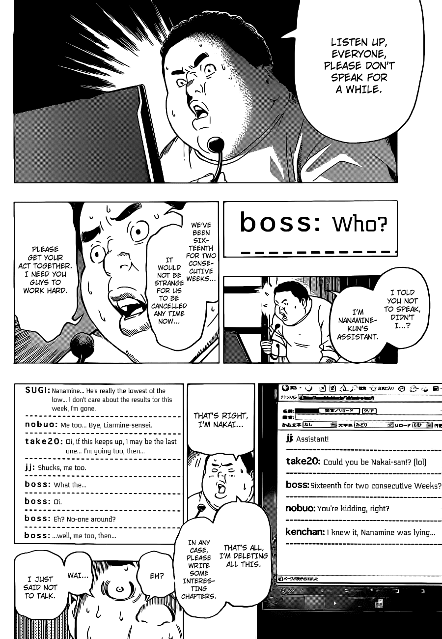 Bakuman Chapter 126 page 15 - Chapter 126: Analysis and Results
