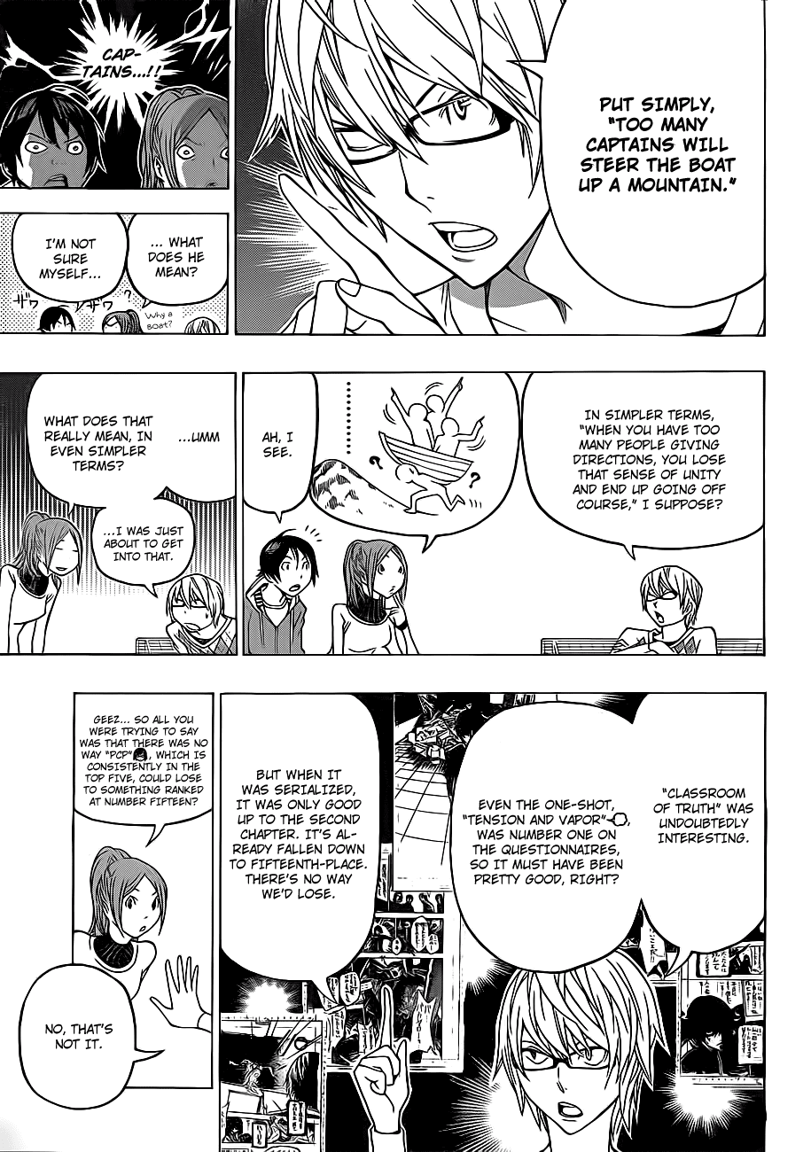 Bakuman Chapter 126 page 4 - Chapter 126: Analysis and Results