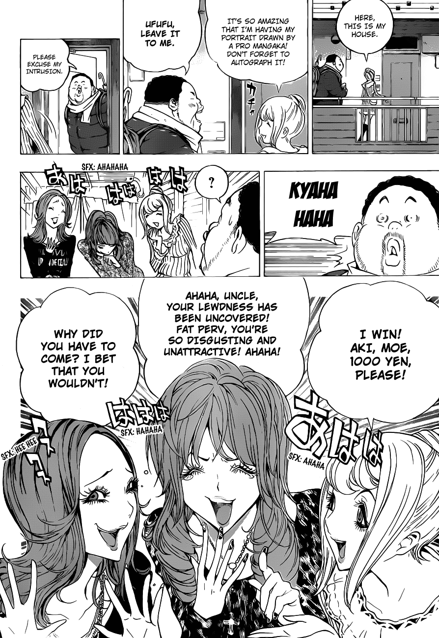 Bakuman Chapter 128 page 15 - Chapter 128: Portraits and Jeering
