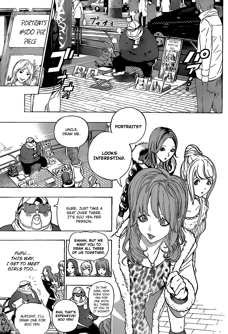 Bakuman Chapter 128 page 8 - Chapter 128: Portraits and Jeering