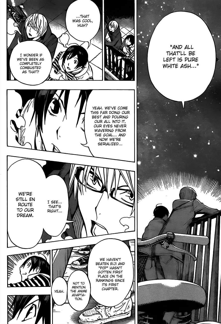 Bakuman Chapter 130 page 15 - Chapter 130: Fever and Ahes