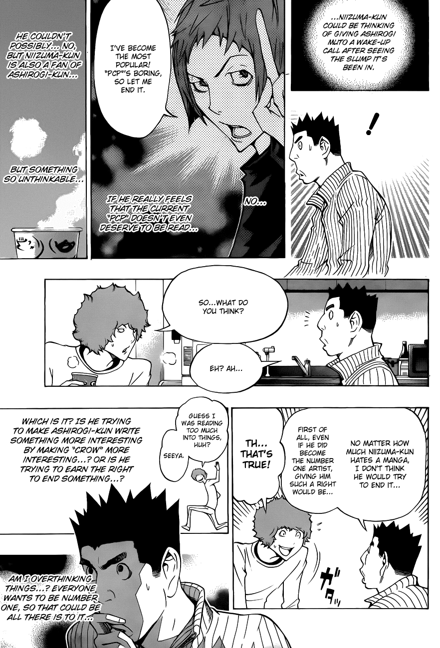 Bakuman Chapter 132 page 10 - Chapter 132: Headstamds and Reorganizing