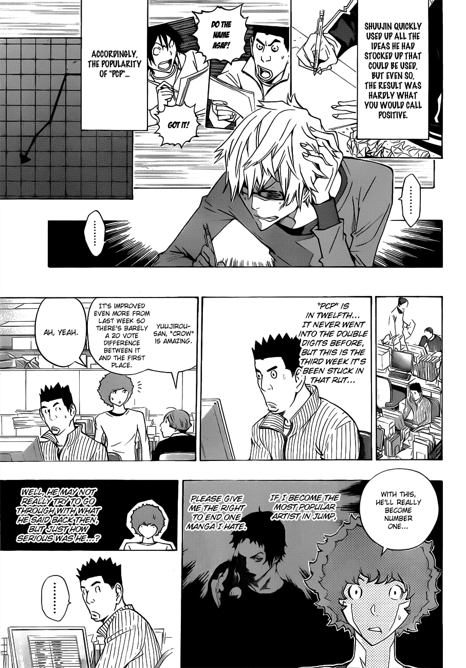 Bakuman Chapter 132 page 8 - Chapter 132: Headstamds and Reorganizing