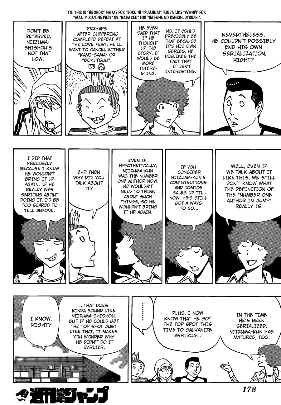 Bakuman Chapter 134 page 17 - Chapter 134: Running Solo and Slow Footedness