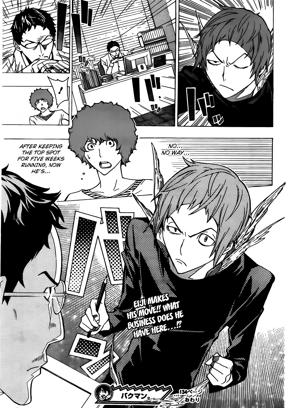 Bakuman Chapter 134 page 20 - Chapter 134: Running Solo and Slow Footedness