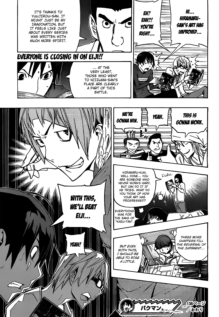 Bakuman Chapter 136 page 22 - Chapter 136: Extentions and Countermeasures