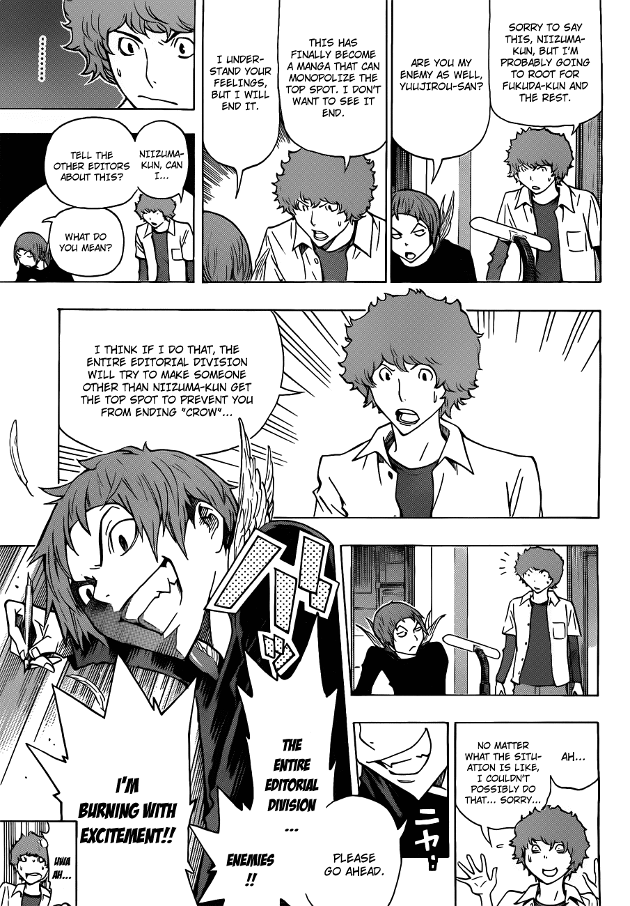 Bakuman Chapter 136 page 6 - Chapter 136: Extentions and Countermeasures