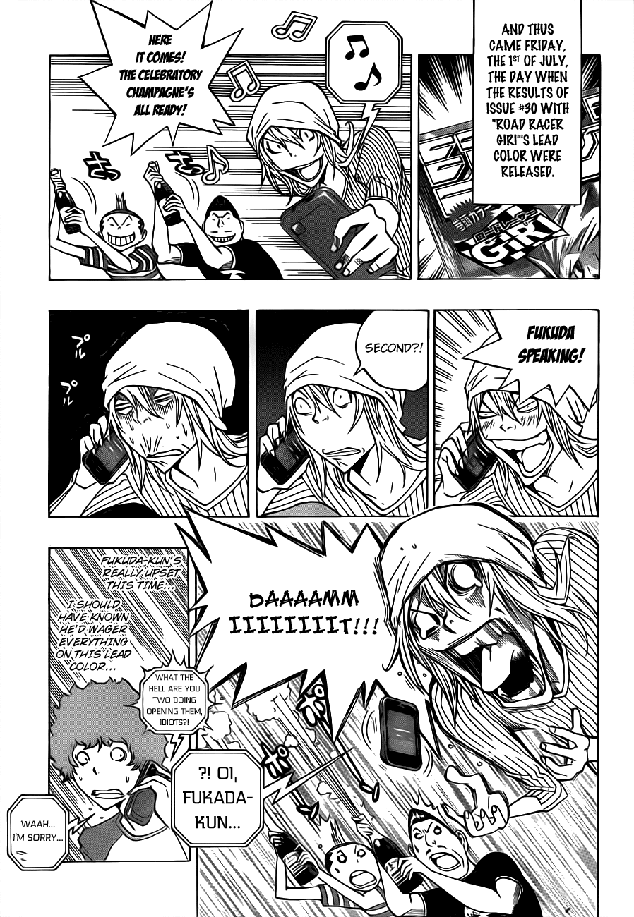 Bakuman Chapter 137 page 12 - Chapter 137: Lead Color and Center Color