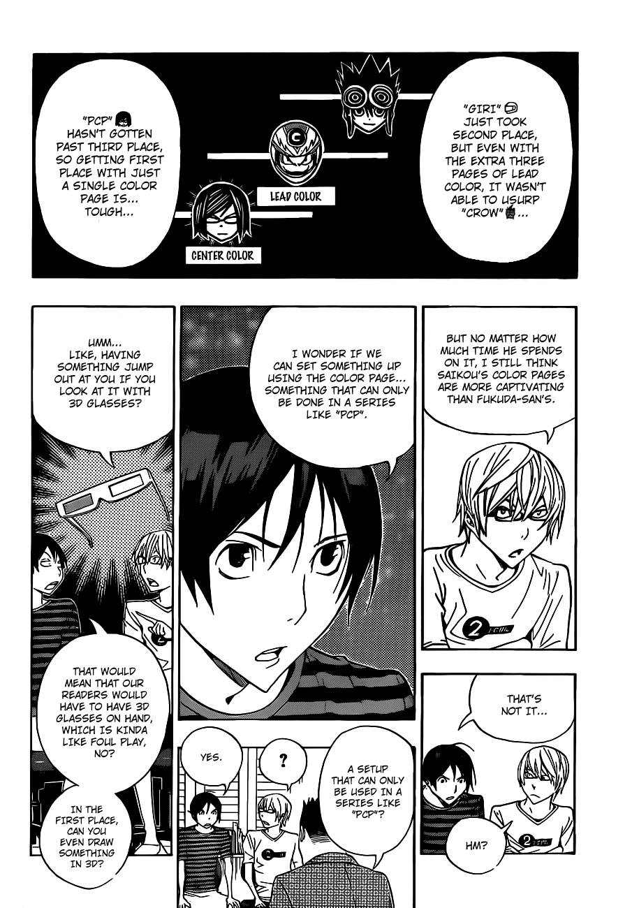 Bakuman Chapter 137 page 15 - Chapter 137: Lead Color and Center Color