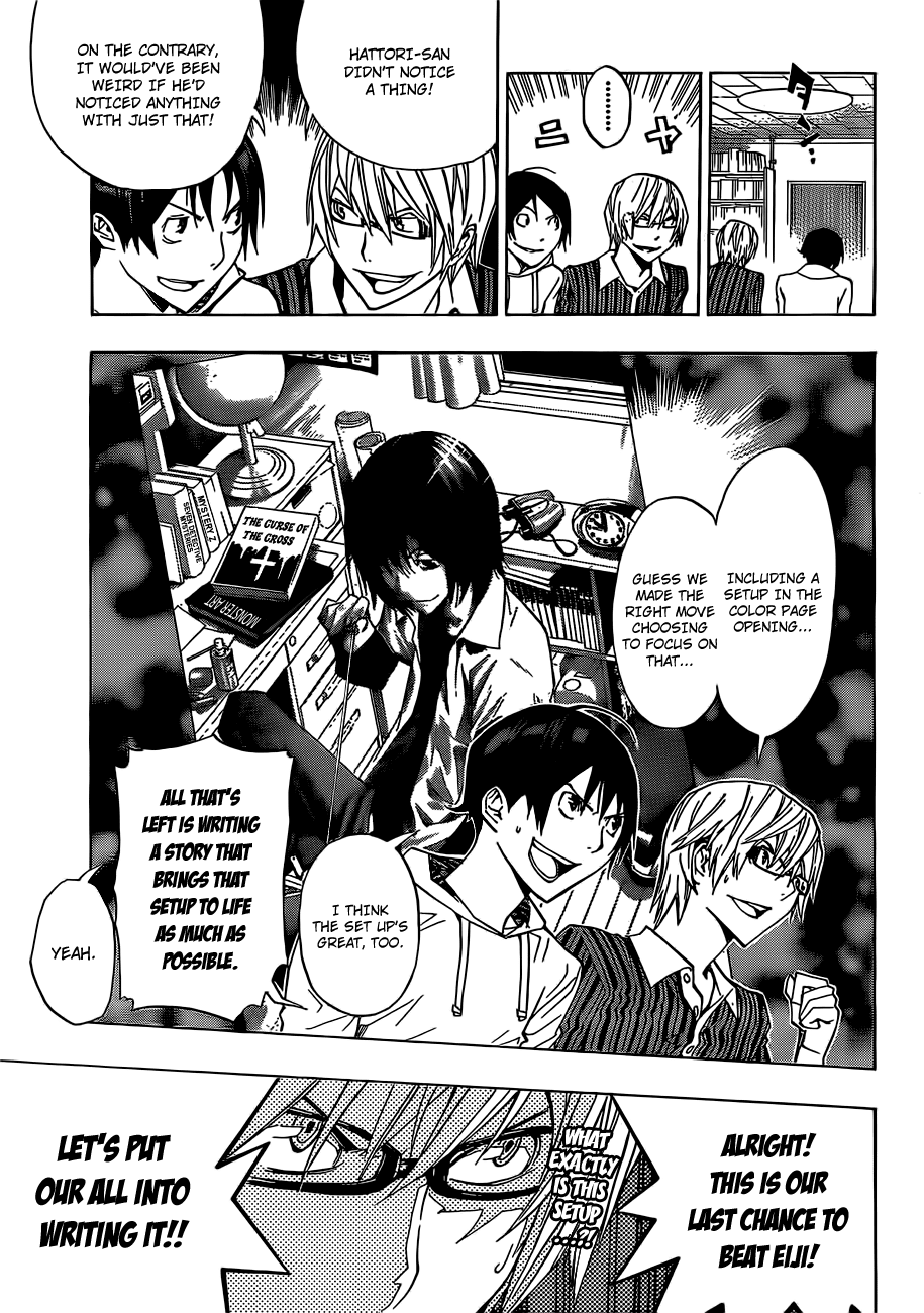 Bakuman Chapter 137 page 20 - Chapter 137: Lead Color and Center Color