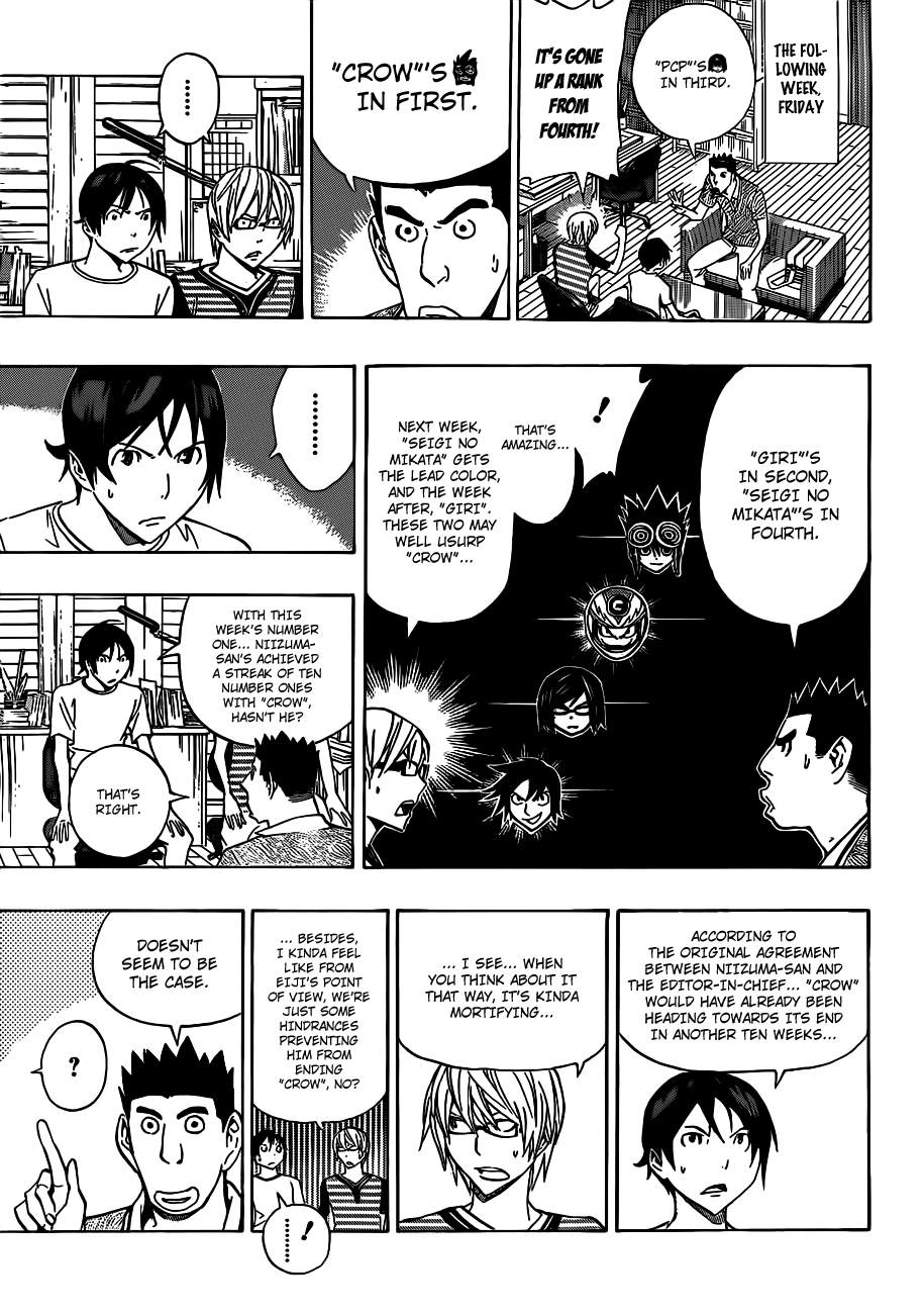 Bakuman Chapter 137 page 8 - Chapter 137: Lead Color and Center Color