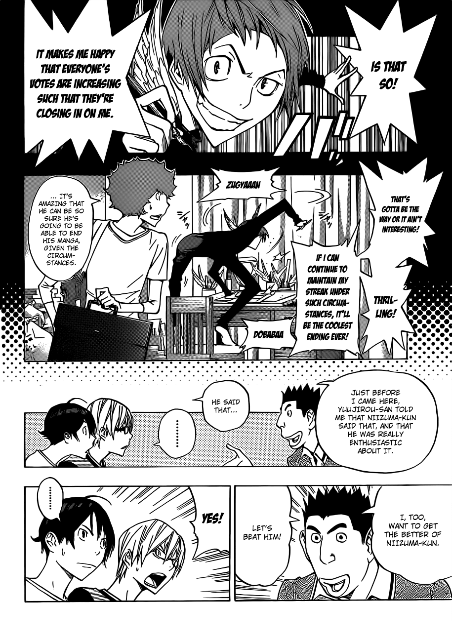 Bakuman Chapter 137 page 9 - Chapter 137: Lead Color and Center Color