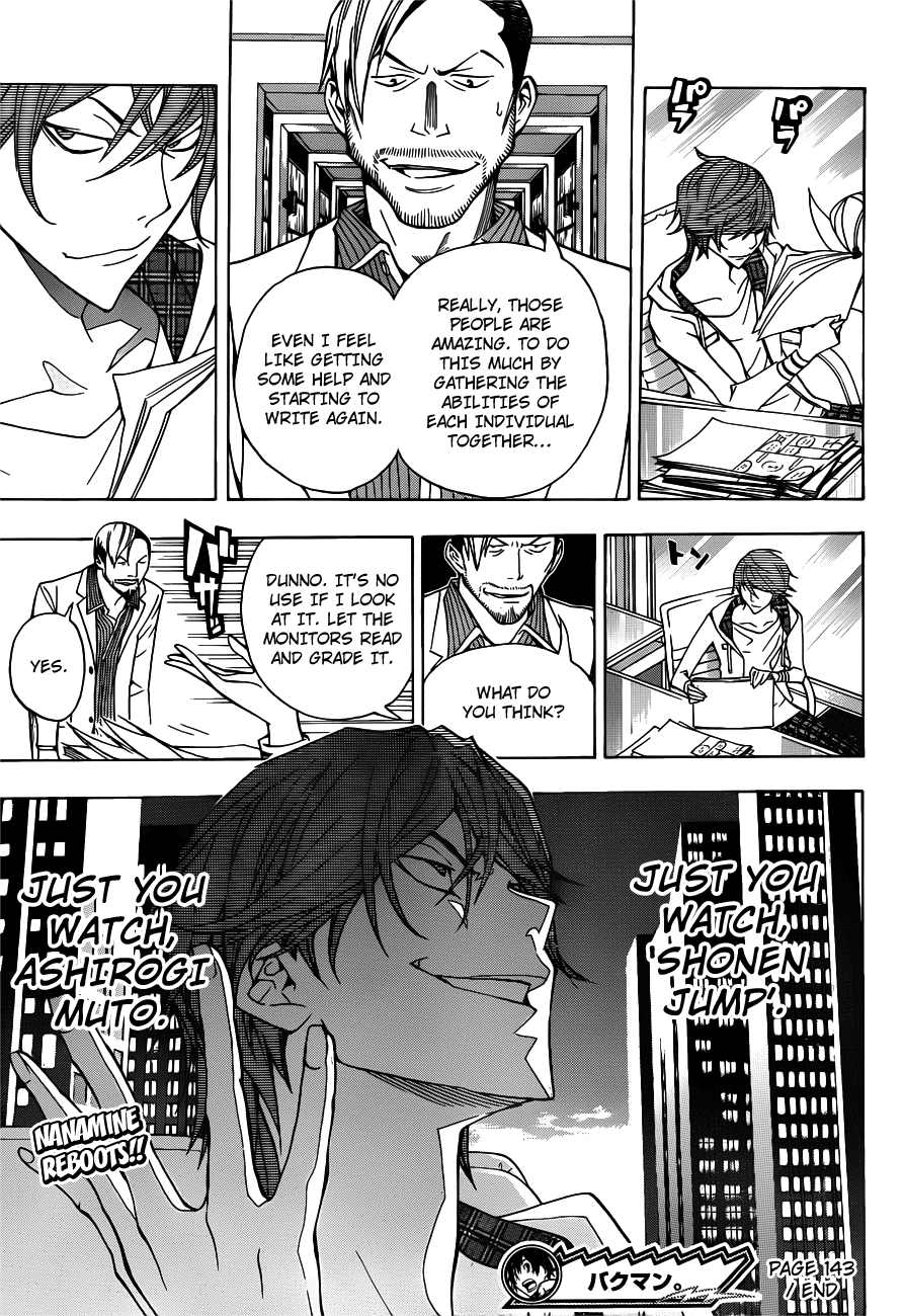Bakuman Chapter 143 page 20 - Chapter 143: Money and Recycling