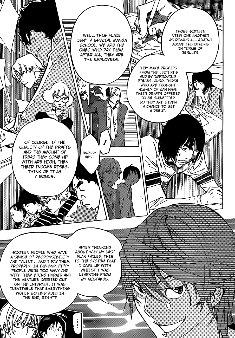 Bakuman Chapter 144 page 12 - Chapter 144: Company and Winning Strategy