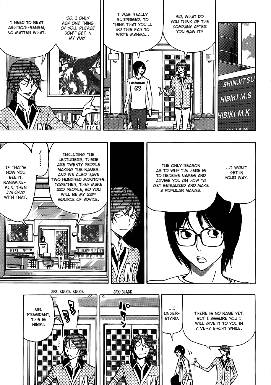Bakuman Chapter 148 page 10 - Chapter 148: One-hit Battle and Stand-alone Story