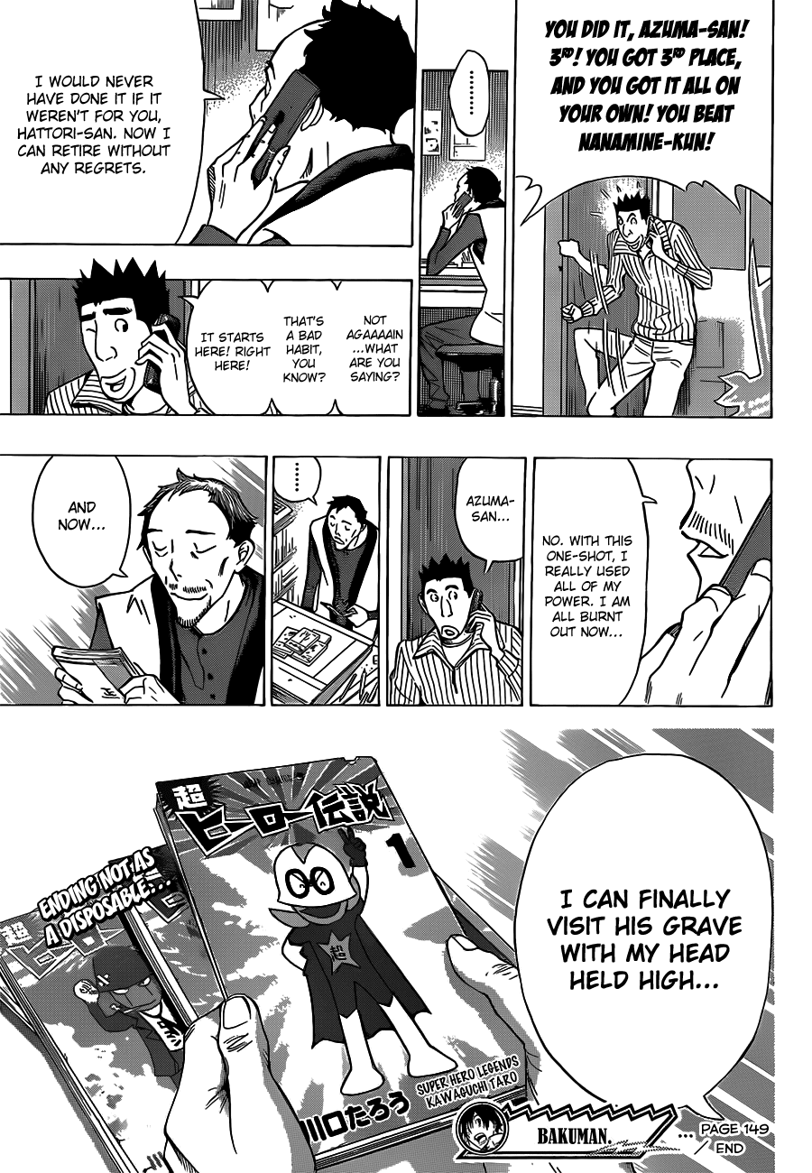 Bakuman Chapter 149 page 20 - Chapter 149: Unique Flavor and Theme