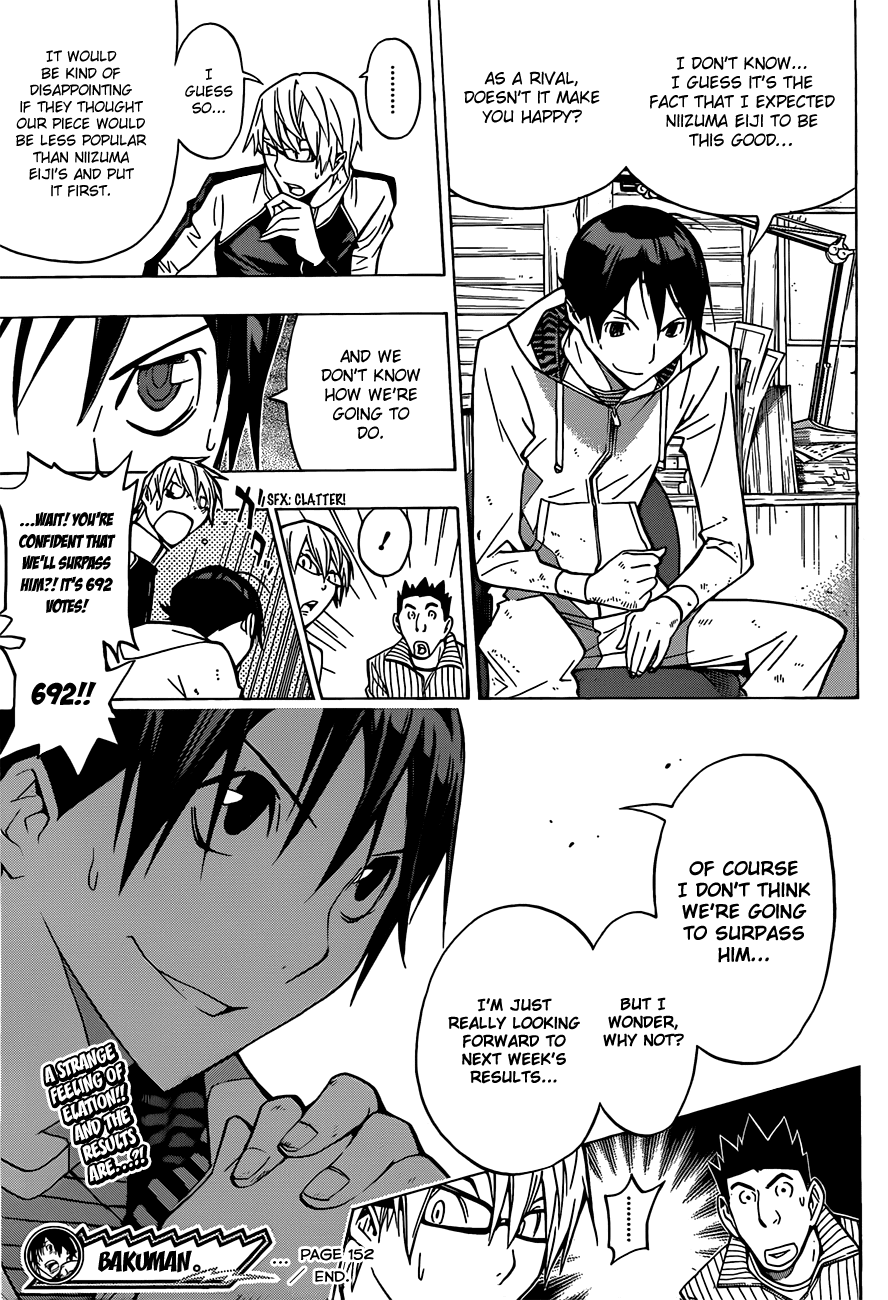 Bakuman Chapter 152 page 20 - Chapter 152: Synergistic Effect and New Record