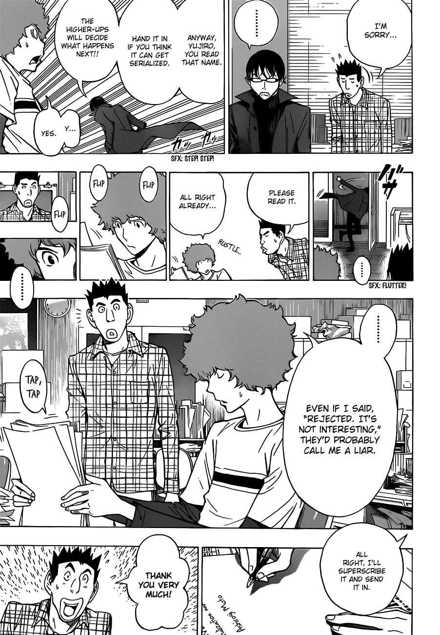 Bakuman Chapter 153 page 15 - Chapter 153: The World and His Opponent