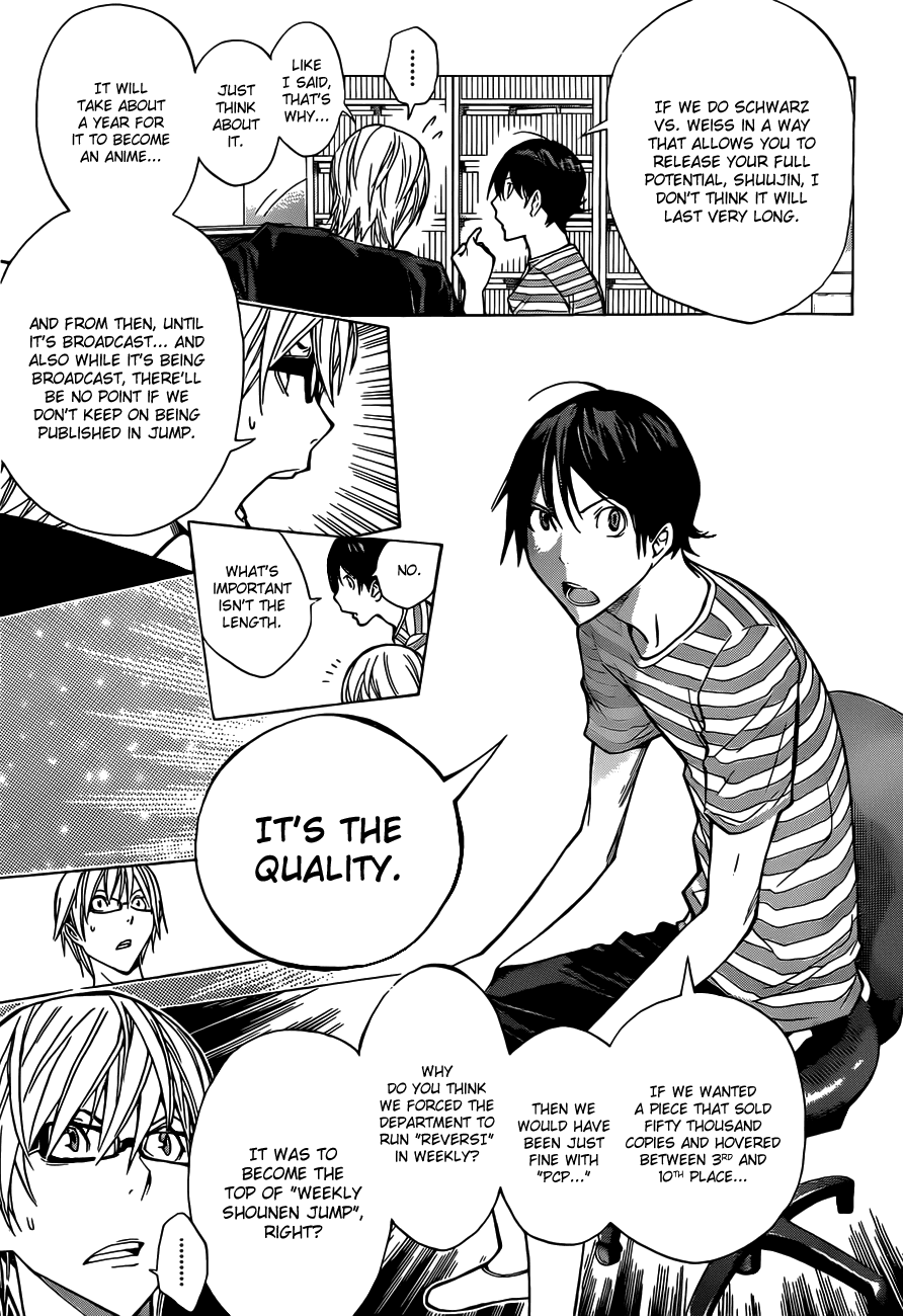 Bakuman Chapter 158 page 15 - Chapter 158: Drawn Out and In One Go
