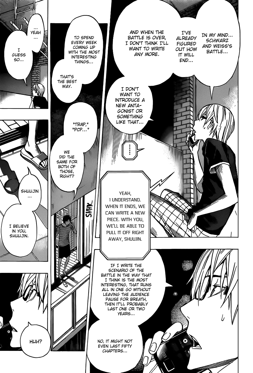 Bakuman Chapter 158 page 19 - Chapter 158: Drawn Out and In One Go