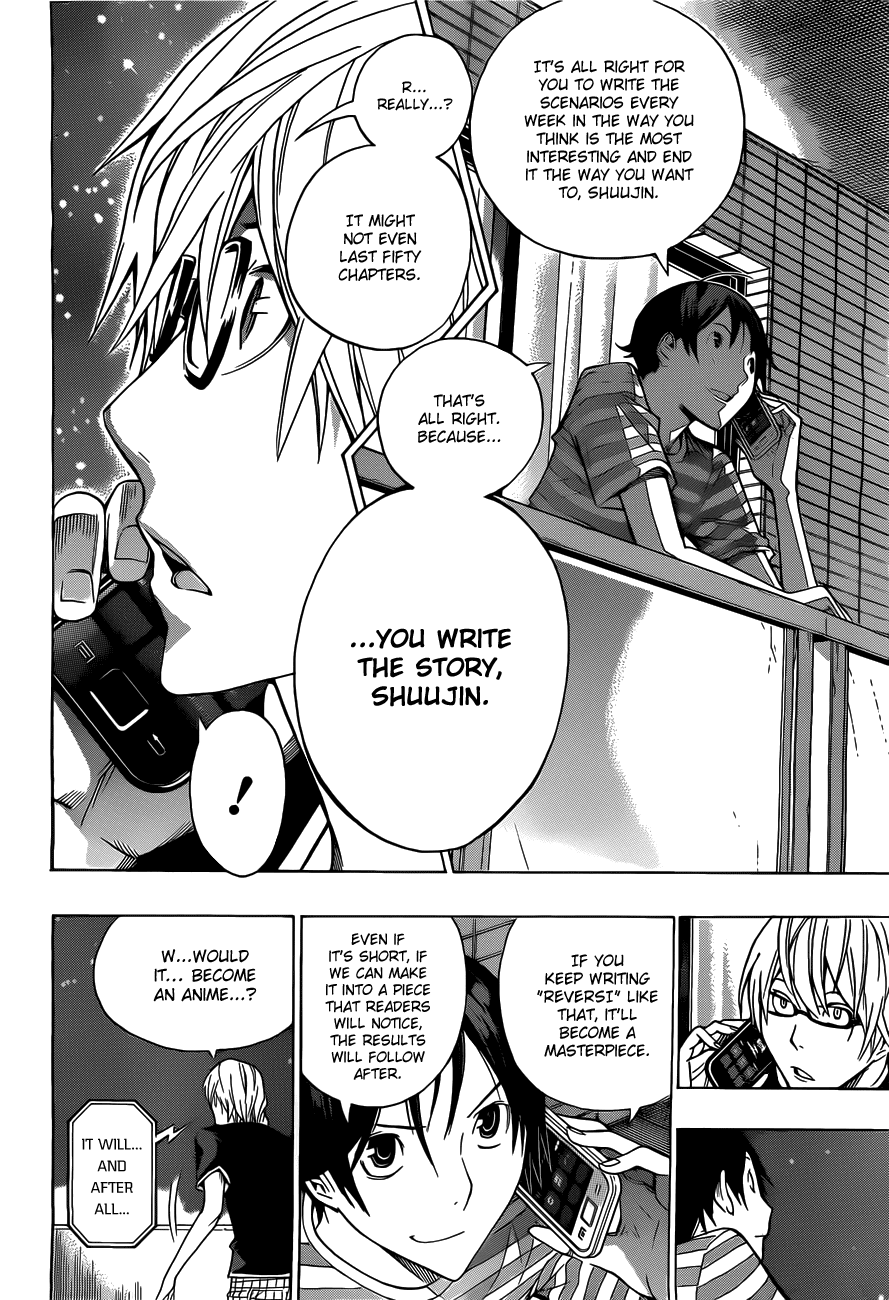 Bakuman Chapter 158 page 20 - Chapter 158: Drawn Out and In One Go