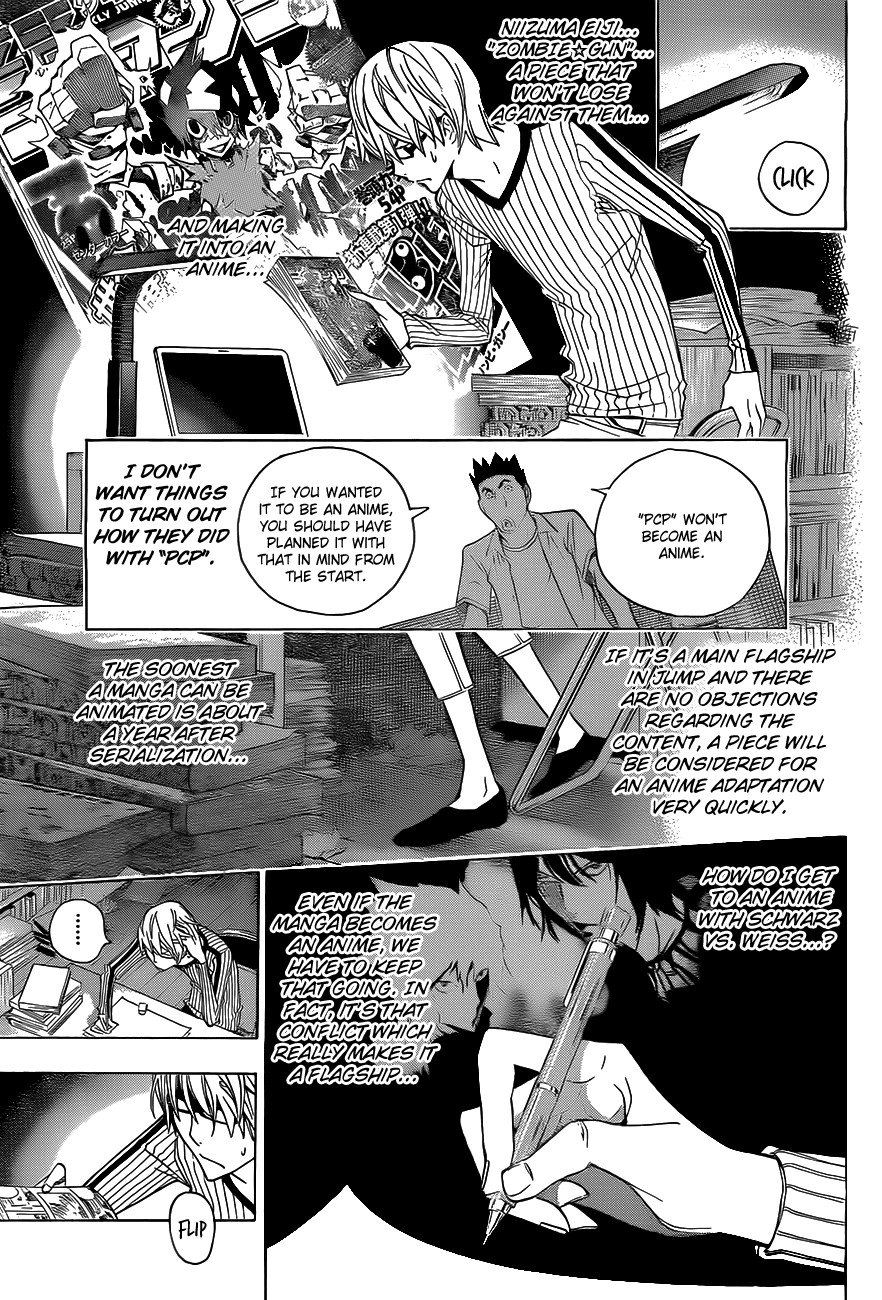 Bakuman Chapter 158 page 9 - Chapter 158: Drawn Out and In One Go