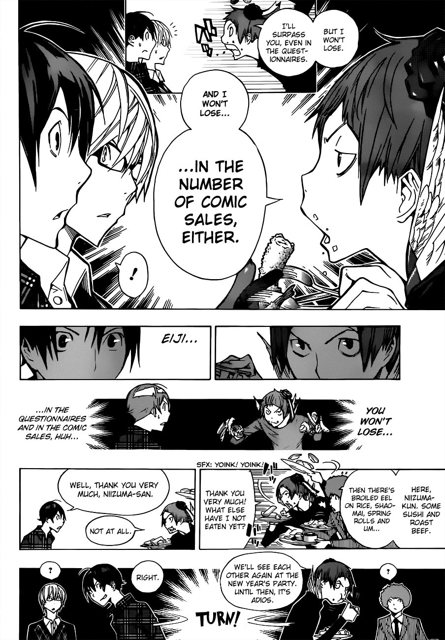 Bakuman Chapter 161 page 19 - Chapter 161: Breather and Party