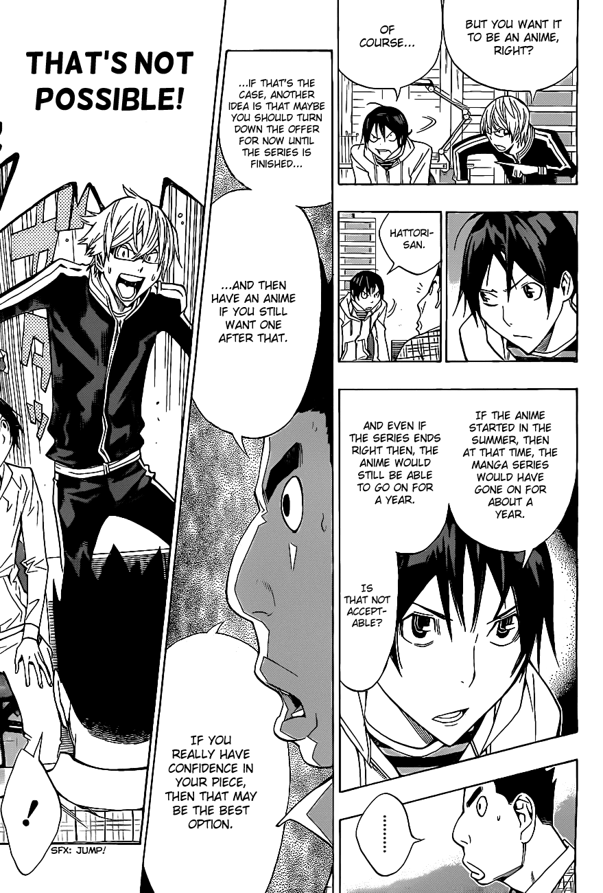Bakuman Chapter 163 page 14 - Chapter 163: Confirmation and Consent