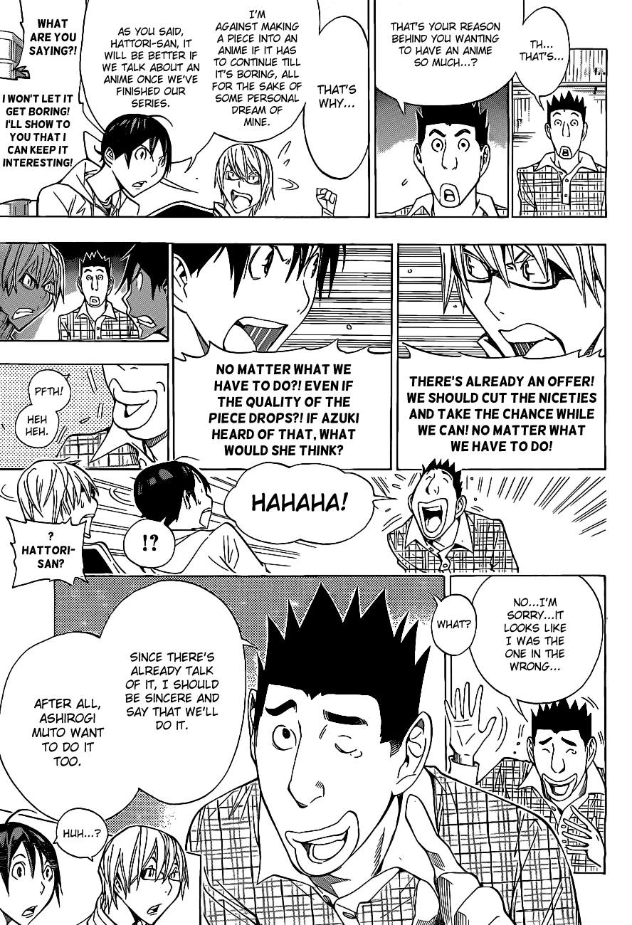 Bakuman Chapter 163 page 18 - Chapter 163: Confirmation and Consent