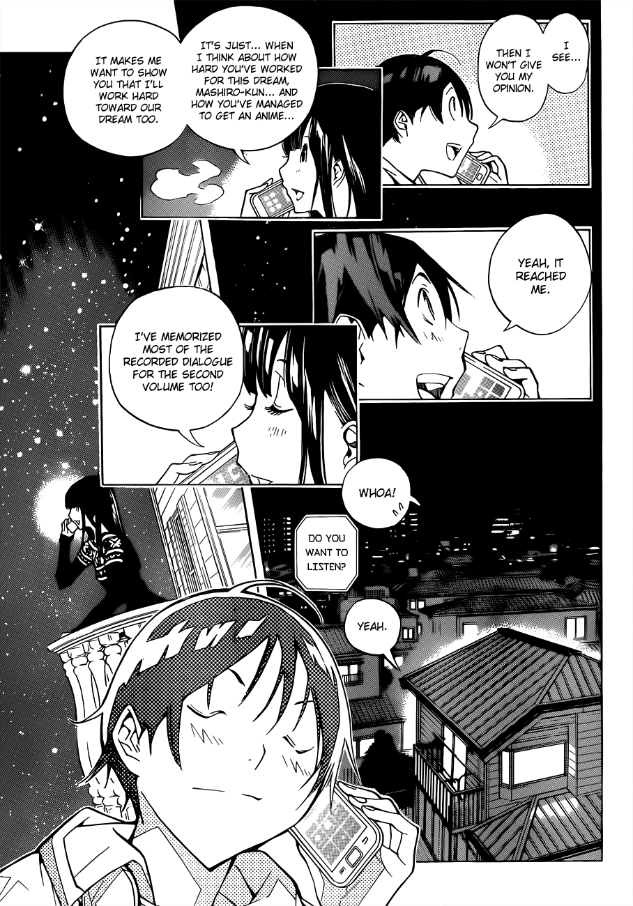 Bakuman Chapter 165 page 15 - Chapter 165: Practicing and Charging Up