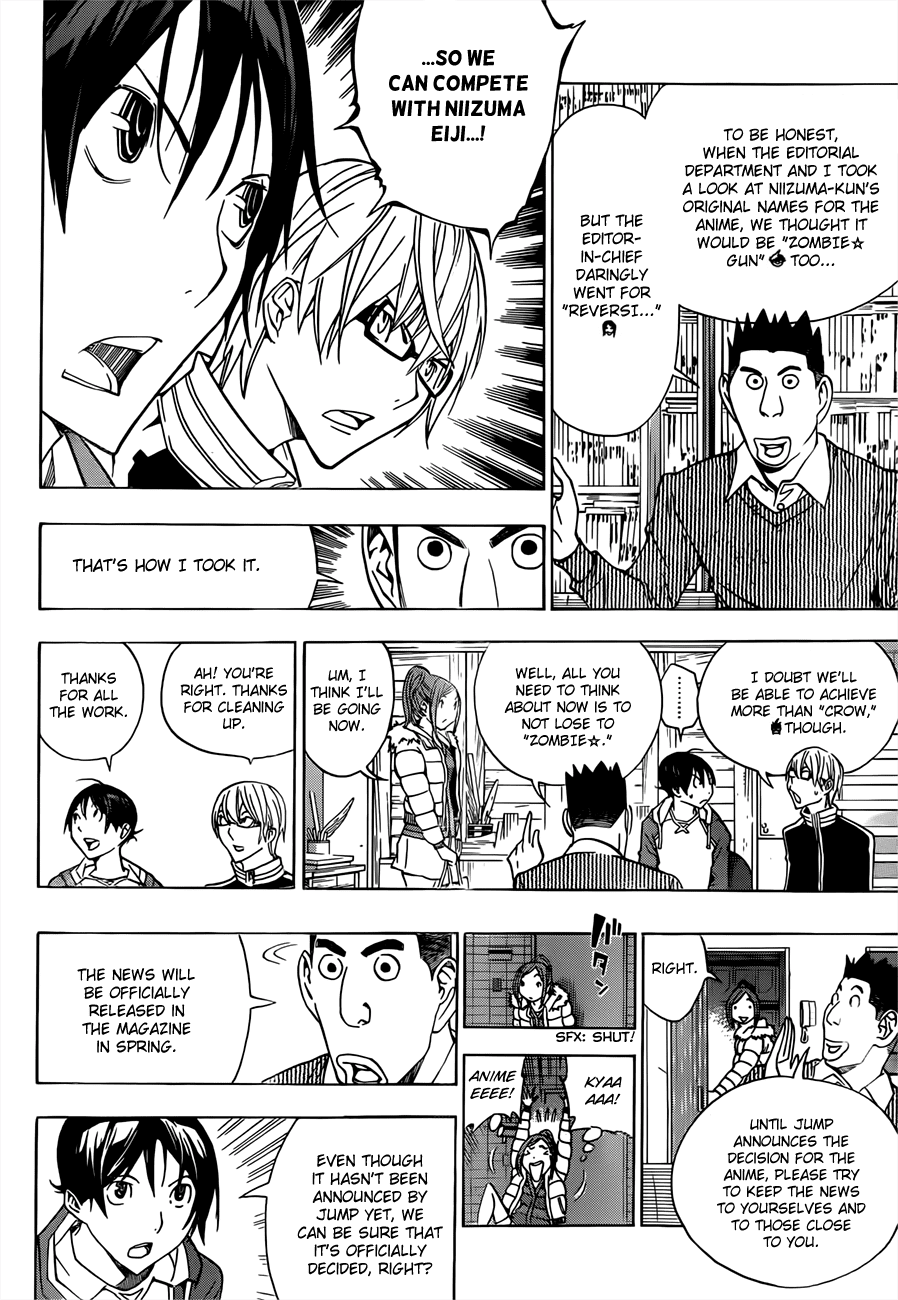 Bakuman Chapter 165 page 6 - Chapter 165: Practicing and Charging Up