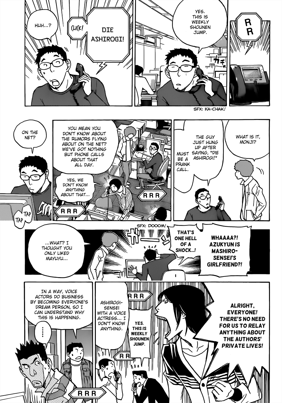 Bakuman Chapter 166 page 16 - Chapter 166: Rumors and Articles