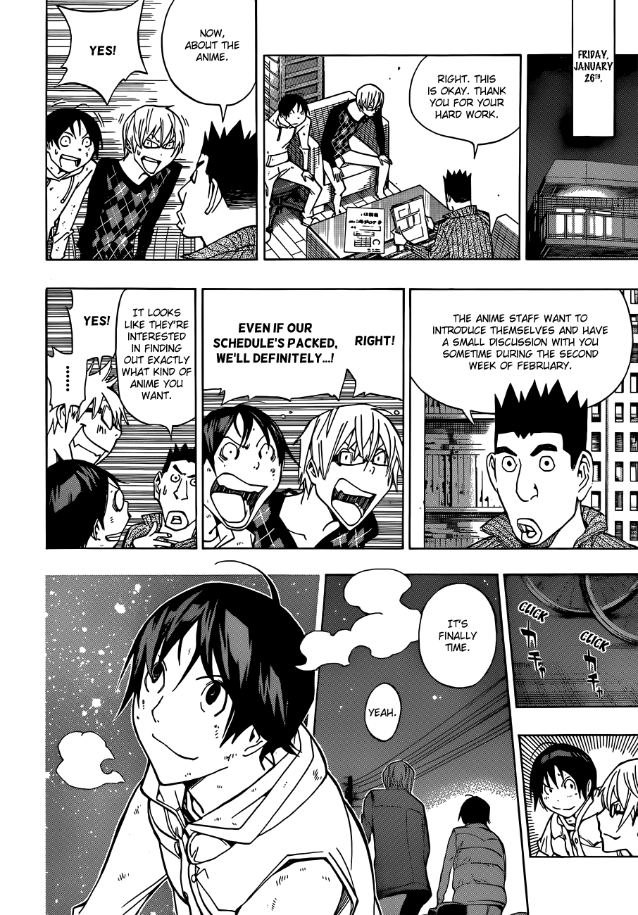 Bakuman Chapter 166 page 7 - Chapter 166: Rumors and Articles