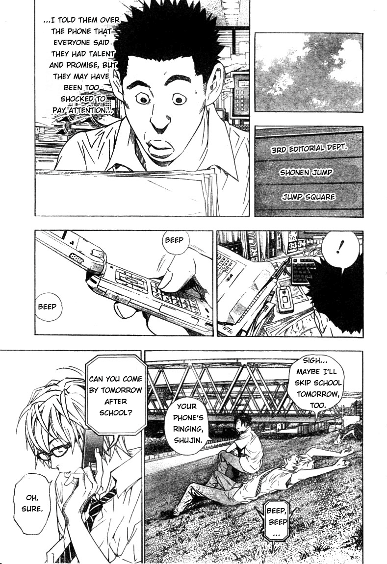 Bakuman Chapter 20 page 19 - Chapter 20: The Future and the Stairway