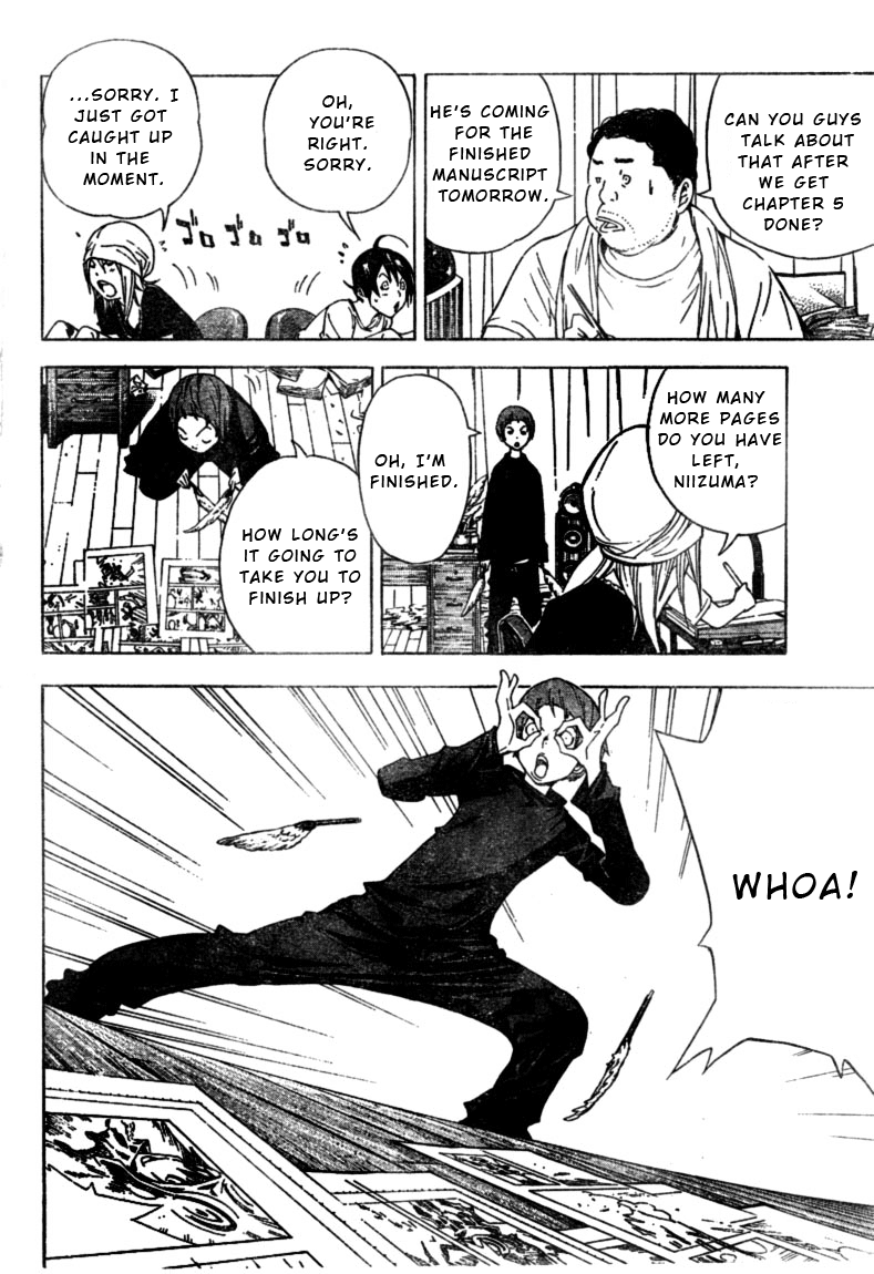 Bakuman Chapter 24 page 10 - Chapter 24: Notebooks and Characters