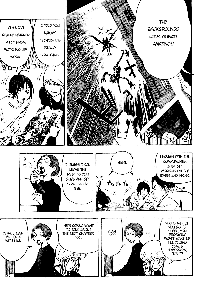 Bakuman Chapter 24 page 11 - Chapter 24: Notebooks and Characters