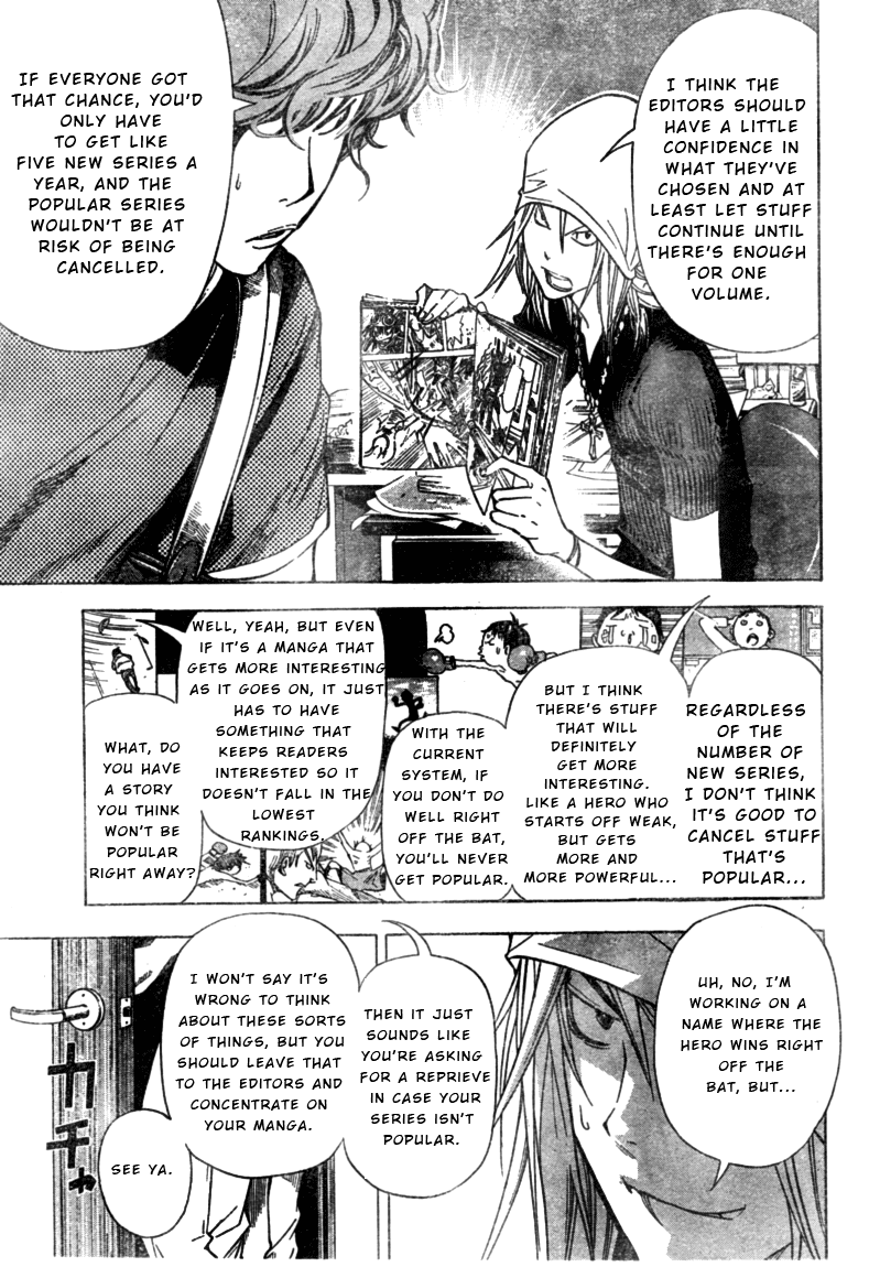 Bakuman Chapter 24 page 5 - Chapter 24: Notebooks and Characters