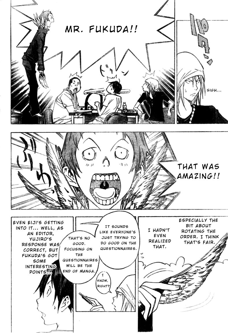 Bakuman Chapter 24 page 6 - Chapter 24: Notebooks and Characters