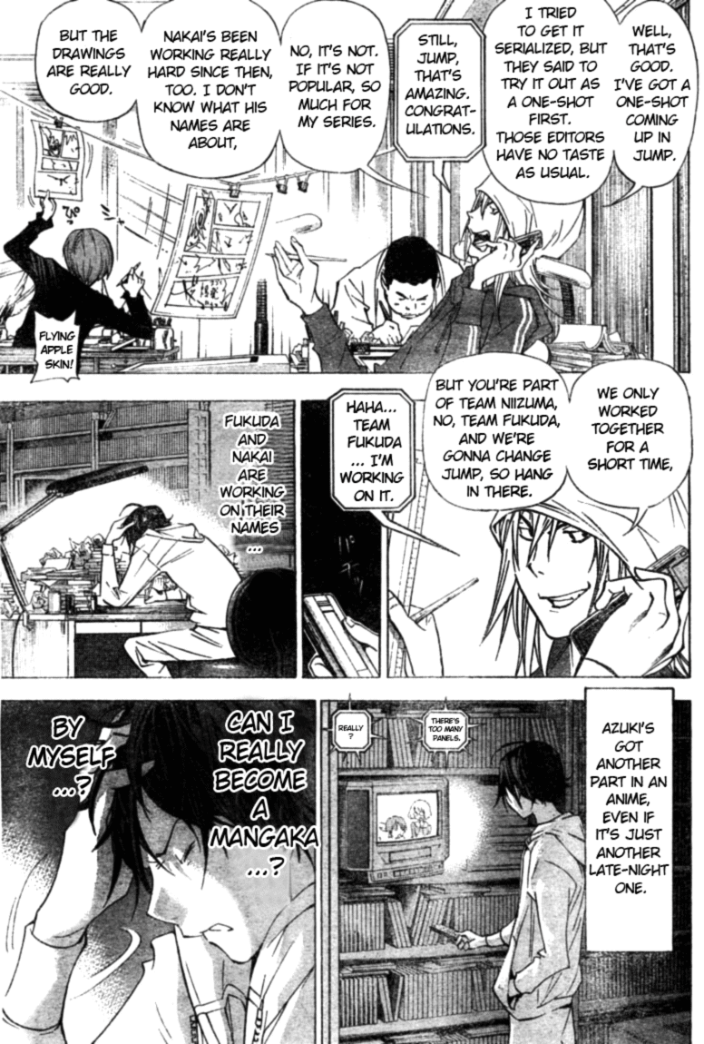 Bakuman Chapter 27 page 11 - Chapter 27: The Schemer and the Deceit