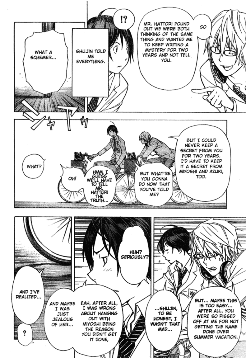 Bakuman Chapter 27 page 14 - Chapter 27: The Schemer and the Deceit