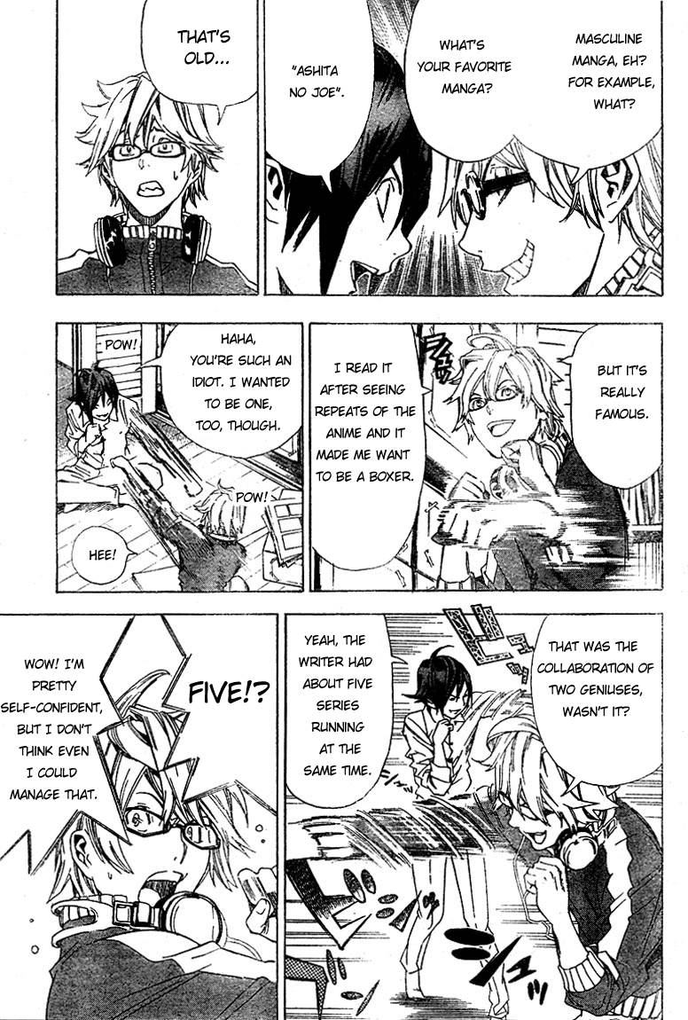Bakuman Chapter 3 page 10 - Chapter 3: Pens and Names