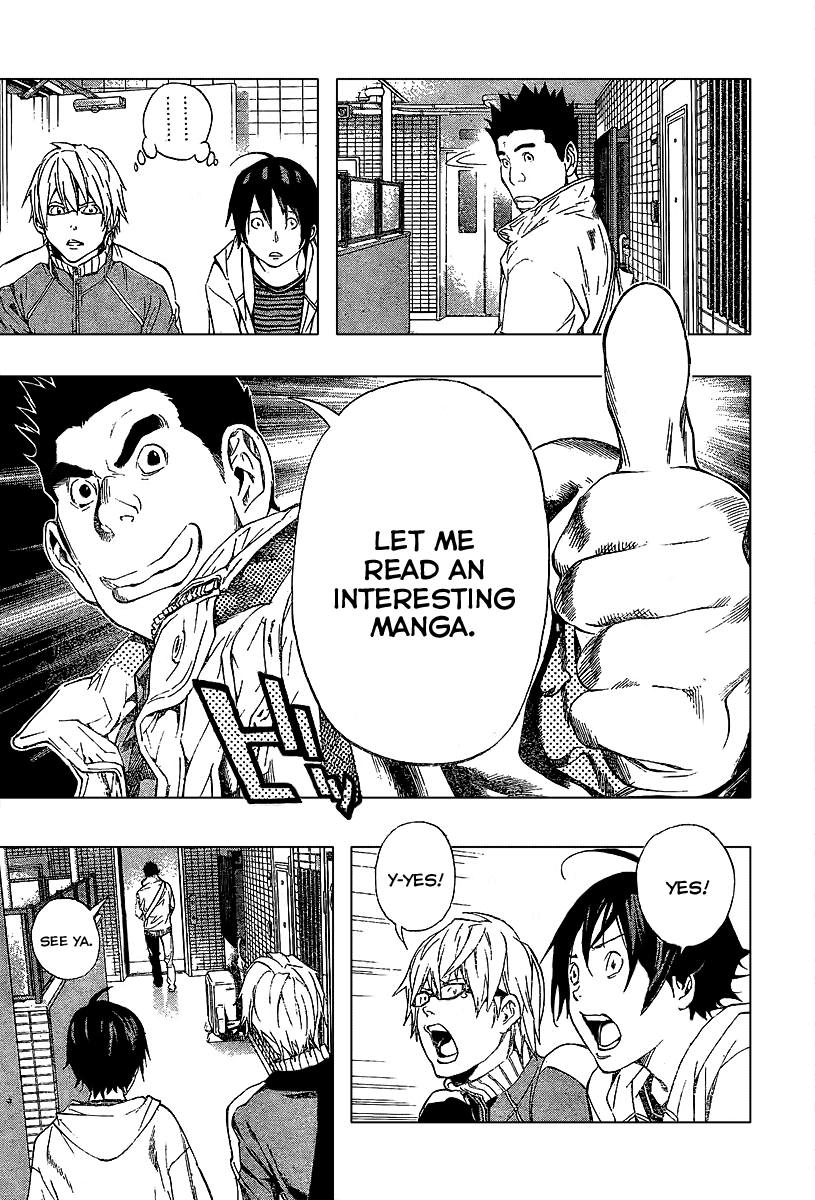 Bakuman Chapter 35 page 8 - Chapter 35: Happiness and Sadness
