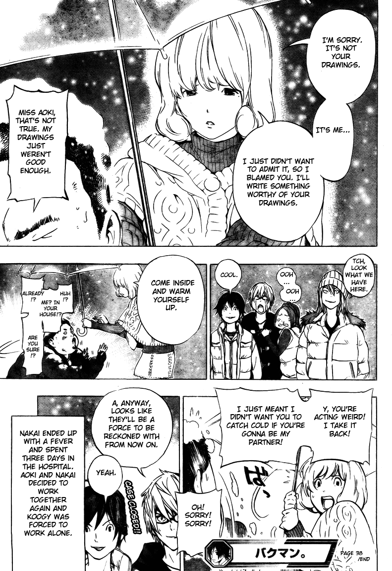 Bakuman Chapter 38 page 19 - Chapter 38: The Window and the Snow