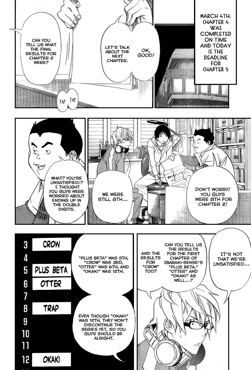 Bakuman Chapter 40 page 15 - Chapter 40: The Ocean and Up and Downs