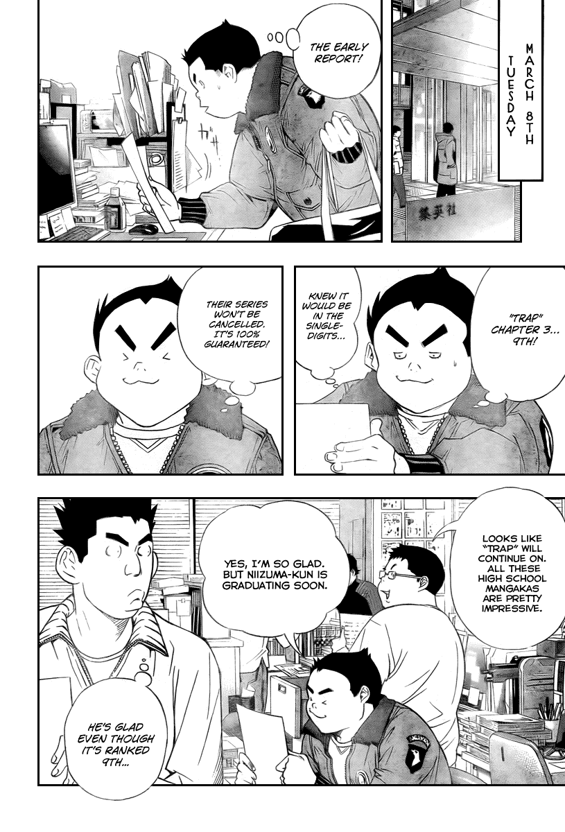 Bakuman Chapter 40 page 17 - Chapter 40: The Ocean and Up and Downs